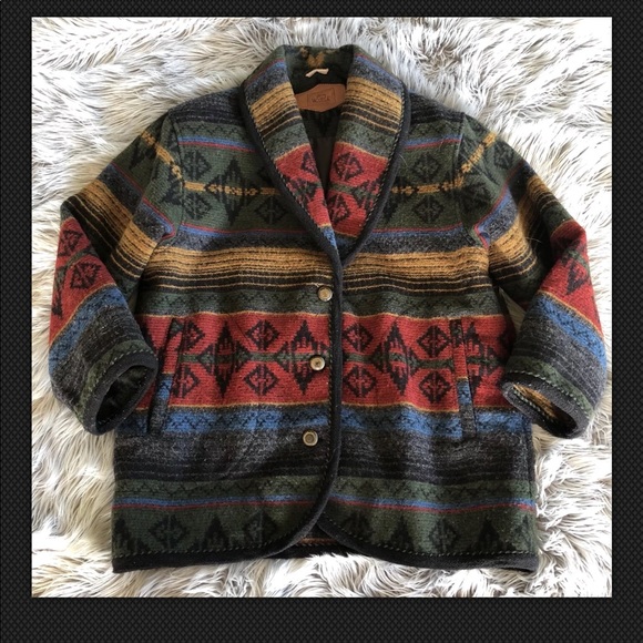 Woolrich indian blanket coat Clearance